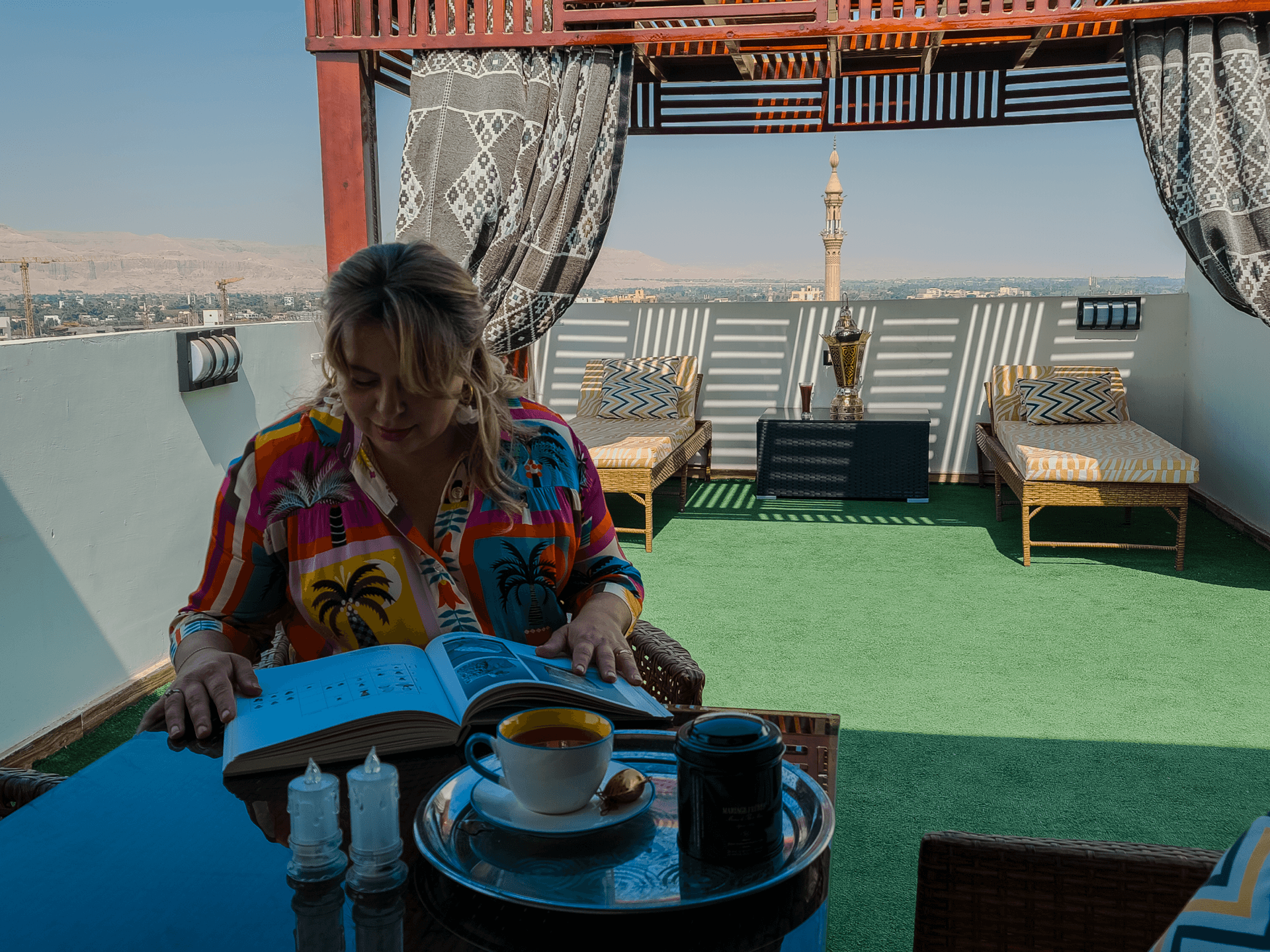 La Thébaïde, rooftop panoramique sur Louxor