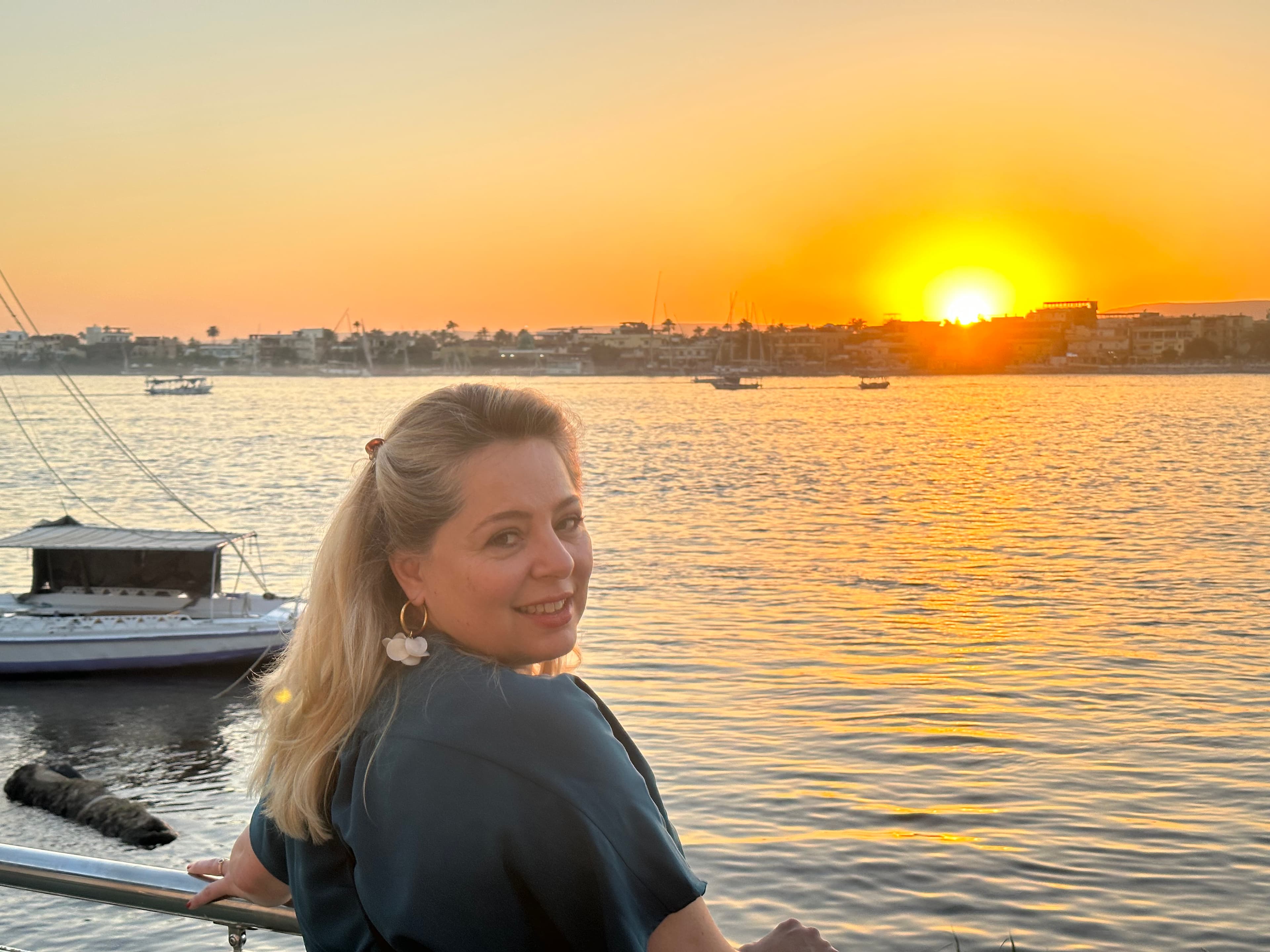 Sophie Godineau, travel planner à Louxor